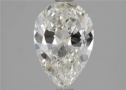 1.5 carat H-VS1 Natūralus Pear Deimantas (1)