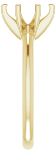 Sužadėtuvių Žiedas „Solitaire“ 585 Geltonojo Aukso Marquise 8mm x 4mm (4)