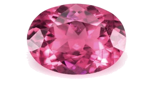 0.64 carat PINK Oval Tourmaline (1)