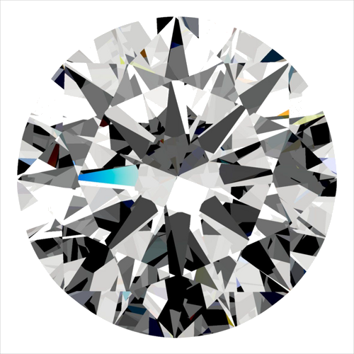 0.32 carat E-VS1 Excellent cut Natūralus Round Deimantas (1)