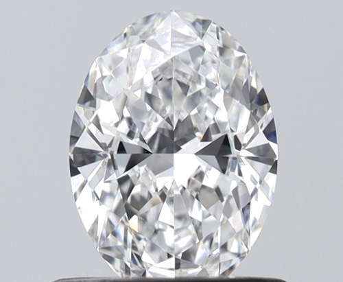 0.6 carat D-VVS2 Natūralus Oval Deimantas (1)