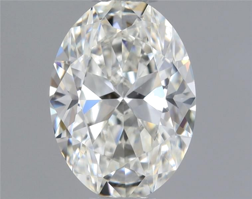 0.52 carat I-VVS1 Natūralus Oval Deimantas (1)