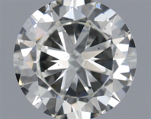 0.52 carat J-SI1 Fair cut Natūralus Round Deimantas (1)