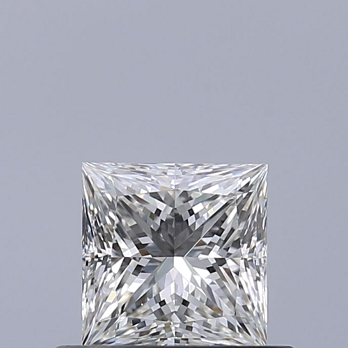0.52 carat G-VVS1 Natūralus Princess Deimantas (1)