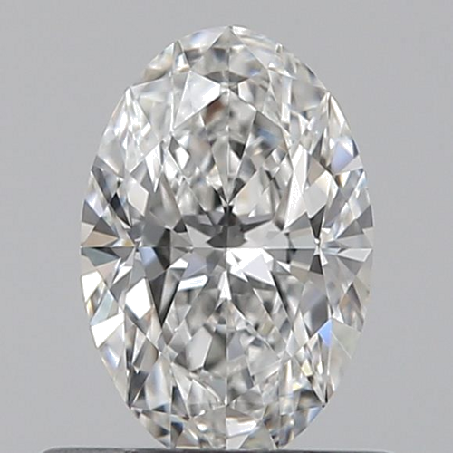 0.5 carat E-VS1 Natūralus Oval Deimantas (1)