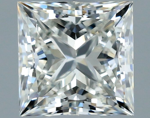 0.5 carat H-VVS1 Natūralus Princess Deimantas (1)