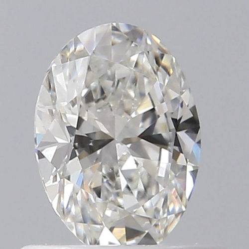 0.5 carat F-SI1 Natūralus Oval Deimantas (1)