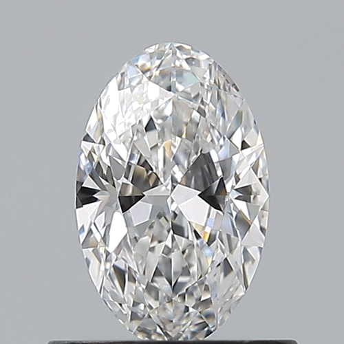 0.52 carat E-VVS2 Natūralus Oval Deimantas (1)