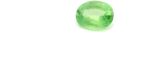 0.45 carat GREEN Oval Garnet (1)