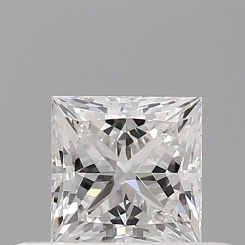 0.4 carat F-VVS1 Natūralus Princess Deimantas (1)