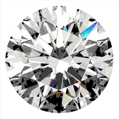 0.31 carat F-VS1 Excellent cut Natūralus Round Deimantas (1)