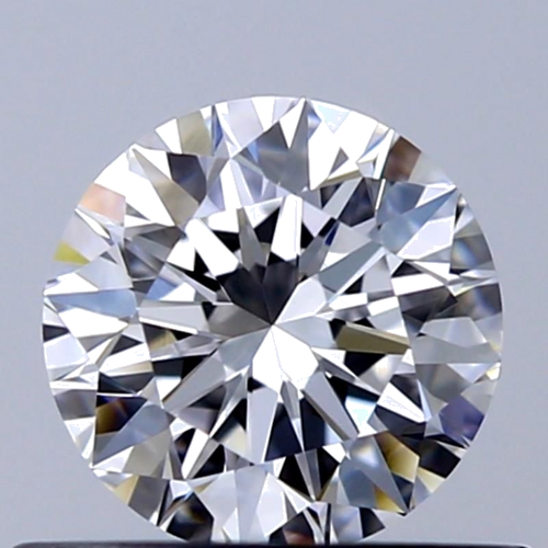 0.51 carat D-VVS2 Excellent cut Natūralus Round Deimantas (1)