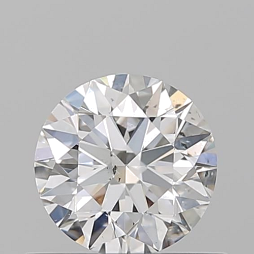 0.56 carat G-SI2 Excellent cut Natūralus Round Deimantas (1)
