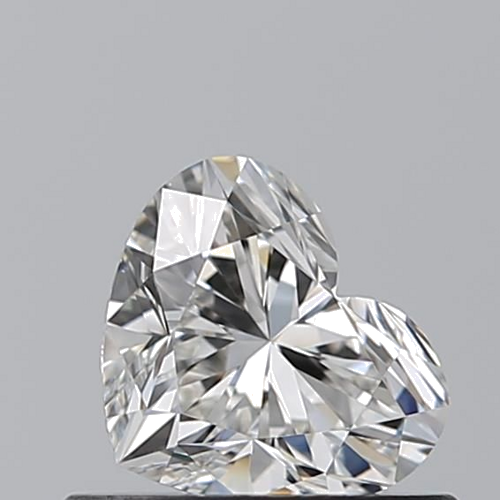 0.5 carat H-VVS2 Natūralus Heart Deimantas (1)