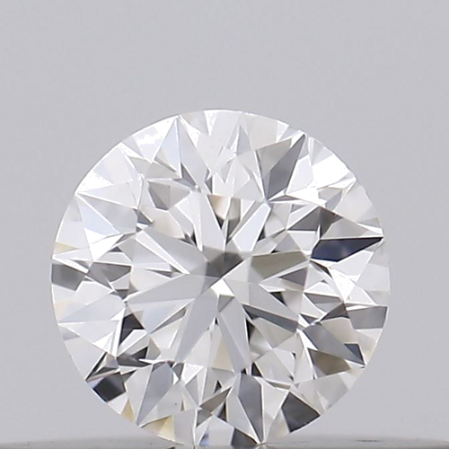 0.18 carat H-VVS2 Excellent cut Natūralus Round Deimantas (1)
