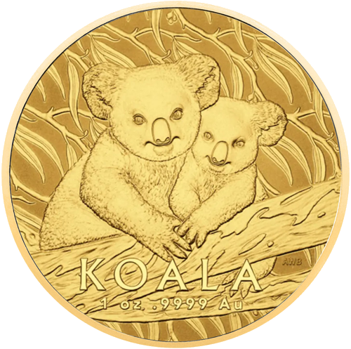 1 oz Koala 2025 Australija auksinė moneta (1)