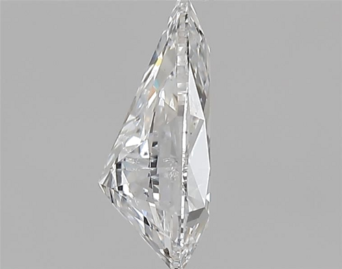0.4 carat D-SI2 Natūralus Pear Deimantas (1)
