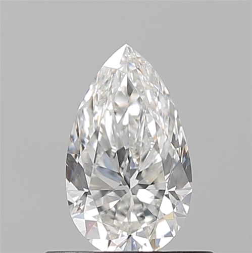 0.5 carat F-VS2 Natūralus Pear Deimantas (1)