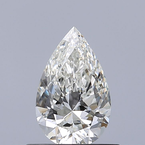 0.52 carat H-VVS1 Natūralus Pear Deimantas (1)