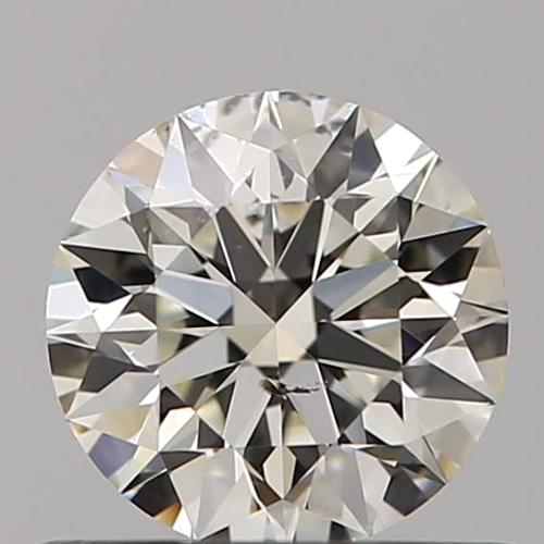 0.52 carat J-SI1 Excellent cut Natūralus Round Deimantas (1)