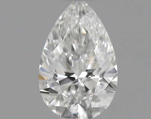 0.28 carat F-VVS1 Natūralus Pear Deimantas (1)
