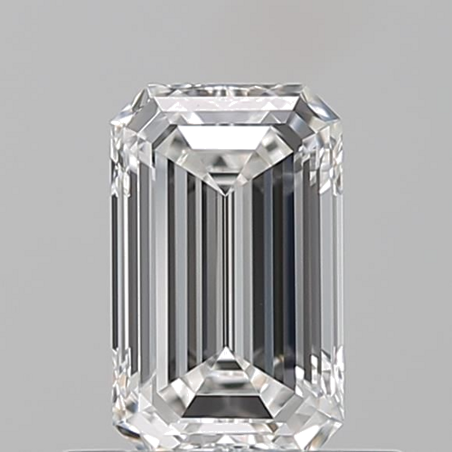 0.55 carat F-VVS1 Natūralus Emerald Deimantas (1)