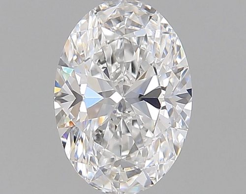 0.38 carat D-VVS1 Natūralus Oval Deimantas (1)