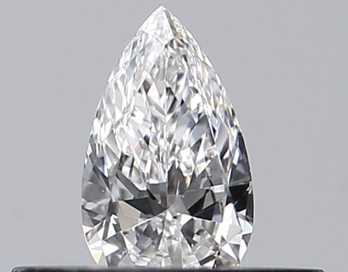 0.23 carat E-VS1 Natūralus Pear Deimantas (1)