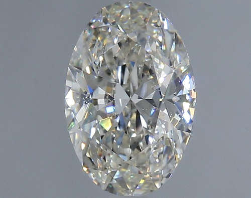 1.5 carat H-SI1 Natūralus Oval Deimantas (1)