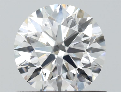 0.6 carat F-SI2 Excellent cut Natūralus Round Deimantas (1)