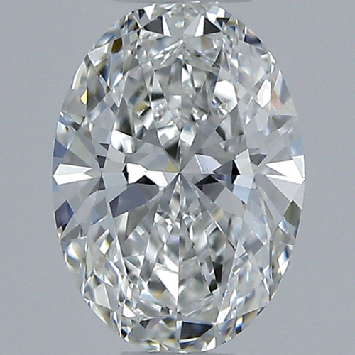 0.5 carat F-VS2 Natūralus Oval Deimantas (1)