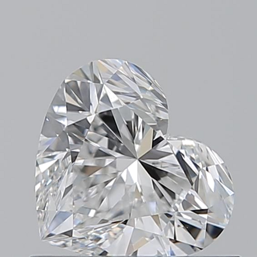 0.71 carat E-SI1 Natūralus Heart Deimantas (1)