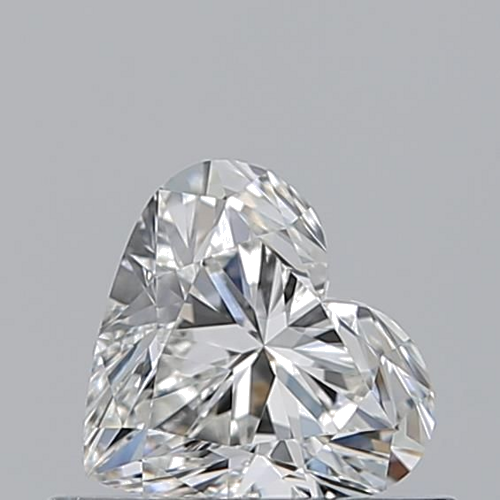 0.5 carat H-IF Natūralus Heart Deimantas (1)