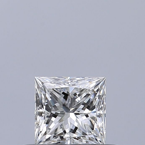0.32 carat E-VVS2 Natūralus Princess Deimantas (1)