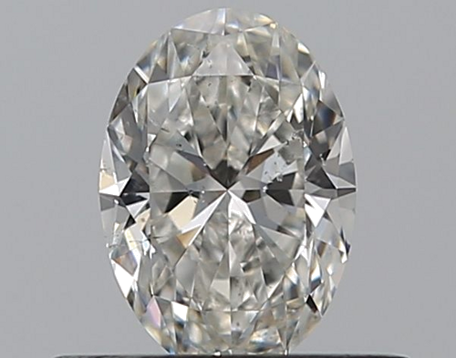 0.43 carat G-SI1 Natūralus Oval Deimantas (1)