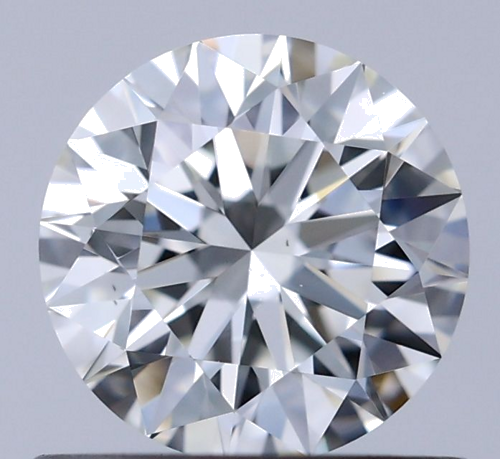0.58 carat H-VVS1 Excellent cut Natūralus Round Deimantas (1)