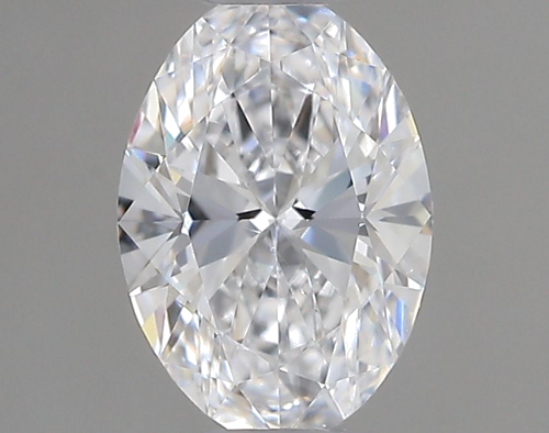 0.5 carat D-VS2 Natūralus Oval Deimantas (1)