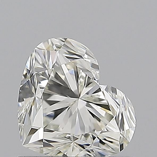 0.9 carat J-VVS1 Natūralus Heart Deimantas (1)