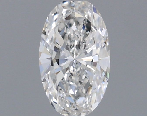 0.4 carat E-VS1 Natūralus Oval Deimantas (1)