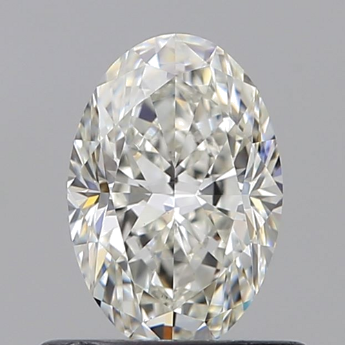 0.65 carat H-VS1 Natūralus Oval Deimantas (1)