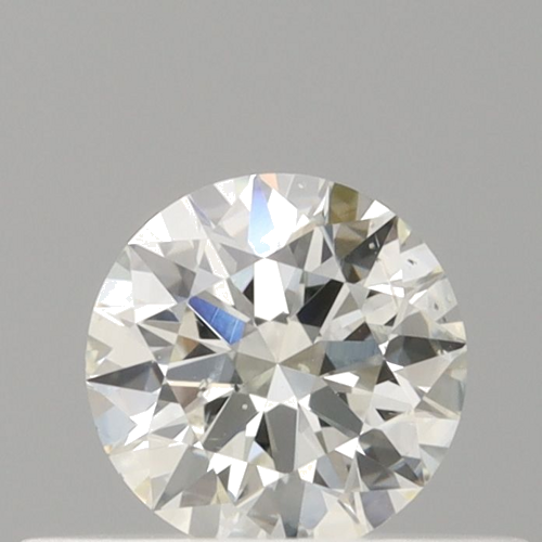 0.32 carat I-SI2 Excellent cut Natūralus Round Deimantas (1)