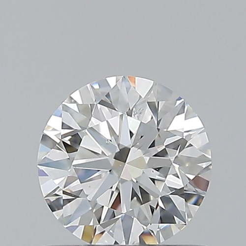 0.6 carat F-SI2 Excellent cut Natūralus Round Deimantas (1)