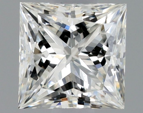 0.31 carat H-VVS2 Natūralus Princess Deimantas (1)