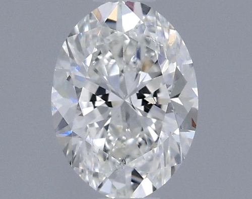 0.41 carat G-SI2 Natūralus Oval Deimantas (1)