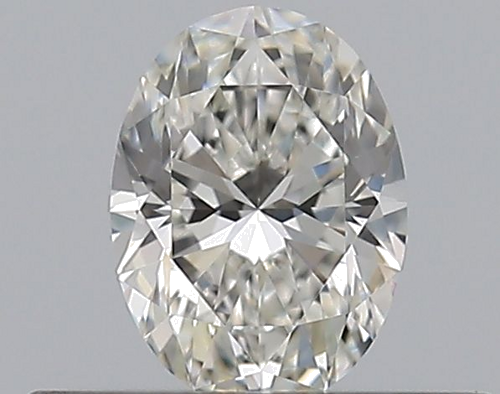 0.3 carat G-VVS1 Natūralus Oval Deimantas (1)