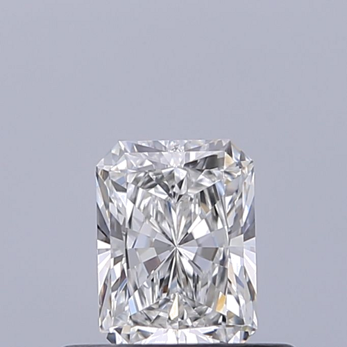 0.4 carat F-VVS1 Natūralus Radiant Deimantas (1)