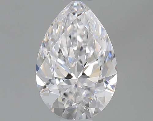 0.72 carat D-VVS1 Natūralus Pear Deimantas (1)