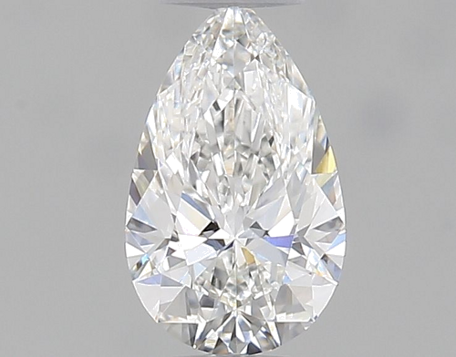 0.34 carat F-VS2 Natūralus Pear Deimantas (1)