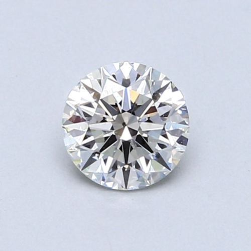0.59 carat F-SI1 Very Good cut Natūralus Round Deimantas (1)