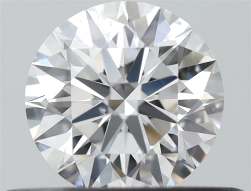 0.41 carat E-SI1 Excellent cut Natūralus Round Deimantas (1)